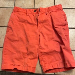 Gap khaki waist size 30 orange shorts